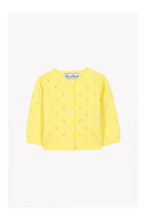 Cardigan giallo in cotone TARTINE ET CHOCOLAT KIDS | CC180517026E